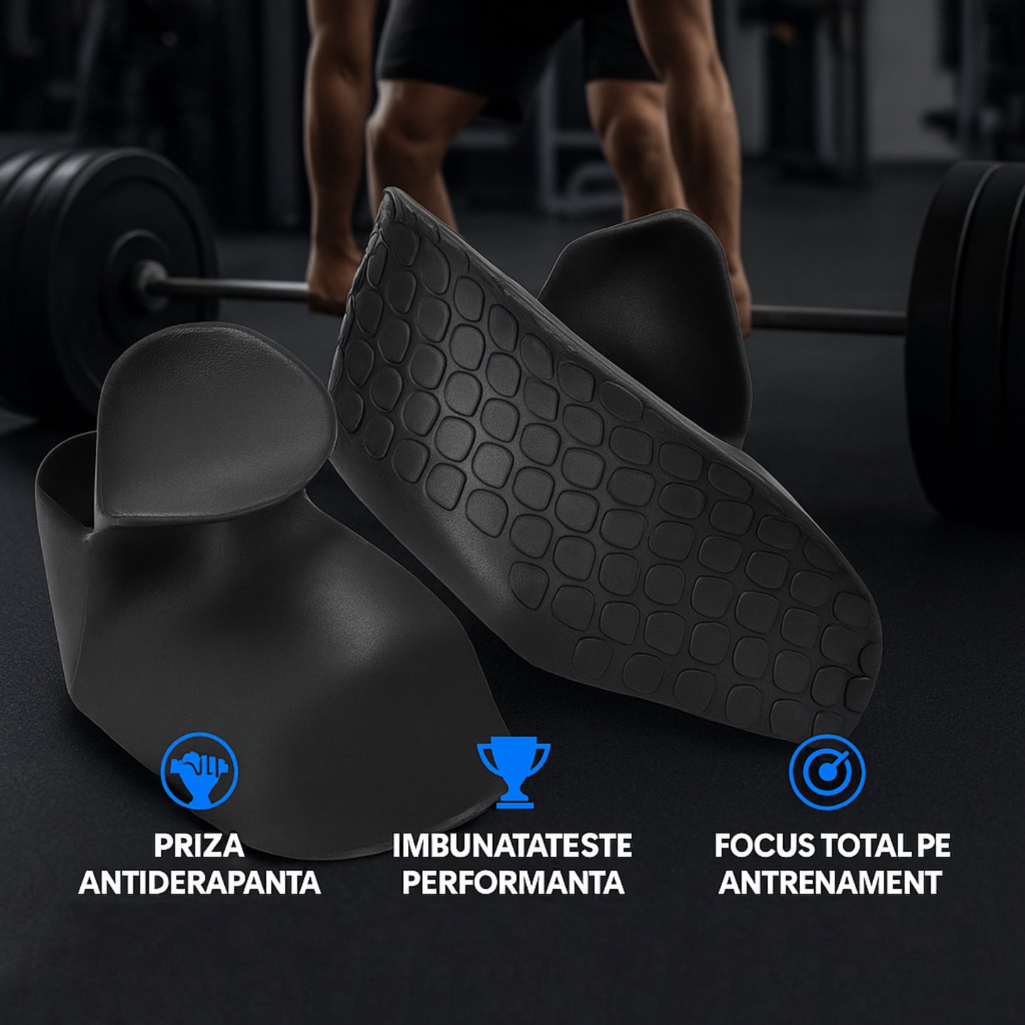 Mânere din silicon PrimeFit – Protecție palme, husă sport inclusă